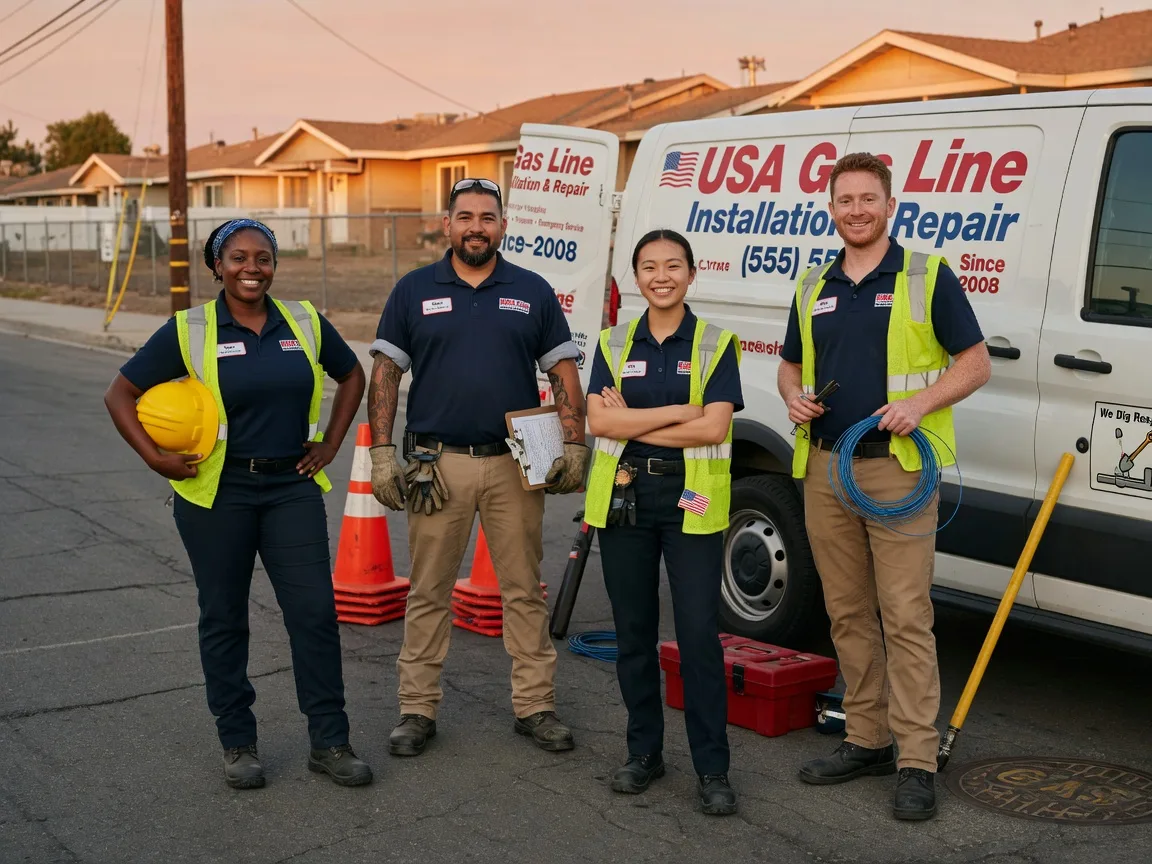 Gas Line Installation company in Parrott, VA